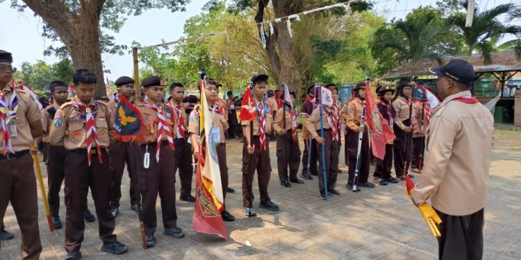 Asah Keterampilan dan Kekompakan Pramuka Penggalang, Kwartir Cabang Kota Pasuruan Gelar LT-III 2026