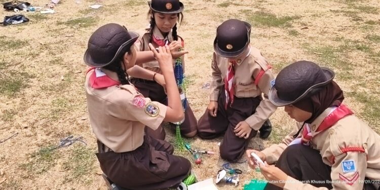 Uji Ketangkasan dan Kerjasama Regu, Kwartir Cabang Jakarta Selatan Gelar LRP JS I 2026