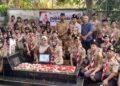 Peringati Hari Pramuka Ke-65, Kwarda Lampung Ziarah Dan Anugerahi Soeparto Rusman Sebagai Tokoh Gerakan Pramuka Lampung