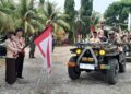 Lepas Kirab Panji Gerakan Pramuka. Ini Pesan Ketua Kwarda Lampung