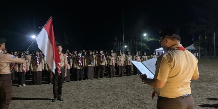 Kemah Besar Pramuka Bintan Perkuat Persaudaraan dan Kemandirian