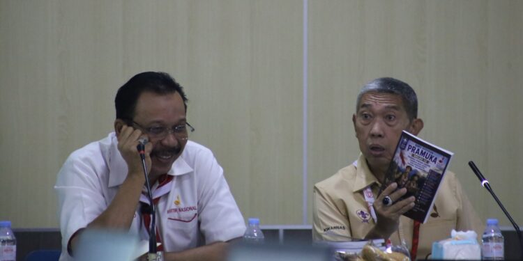 Kwarnas Gelar Rapat Tindak Lanjut Bedah Buku Pramuka Karya Tono Suratman