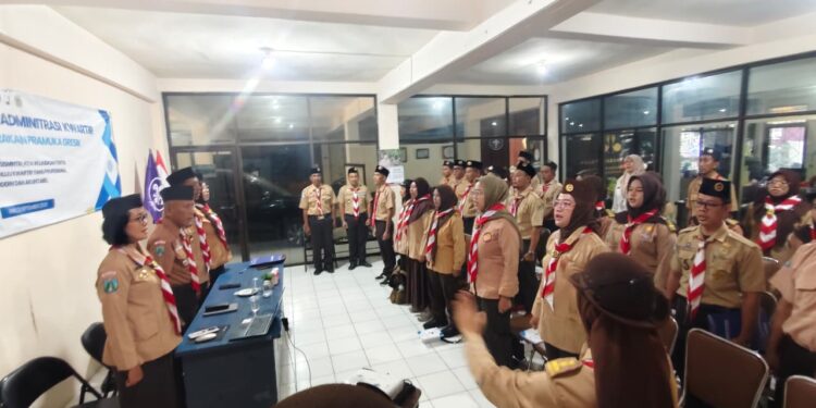 Perkuat Tata Kelola Administrasi Organisasi, Kwartir Cabang Gresik Gelar Kursus Sismintir