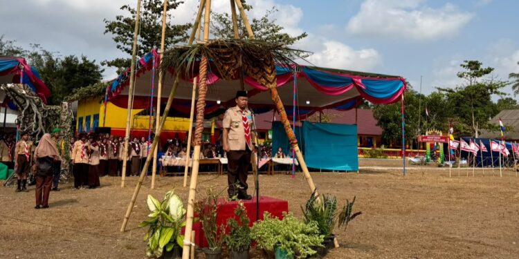 Ketua Kwarcab Lampung Timur Ajak Pramuka Way Bungur Untuk Peduli Hutan Dan Karhutla