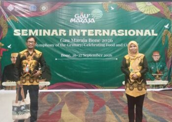 Saka Tarunabumi Patimpeng Dalami Sejarah Agraris dan Ketahanan Pangan di Seminar Internasional Gau Maraja Bone 2026