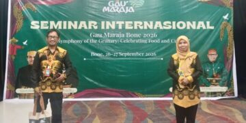 Saka Tarunabumi Patimpeng Dalami Sejarah Agraris dan Ketahanan Pangan di Seminar Internasional Gau Maraja Bone 2026