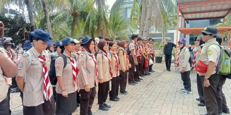 Perkuat Keterampilan Penyelamatan di Air, Saka Rintisan SAR Kwartir Cabang Jakarta Selatan Gelar Water Rescue