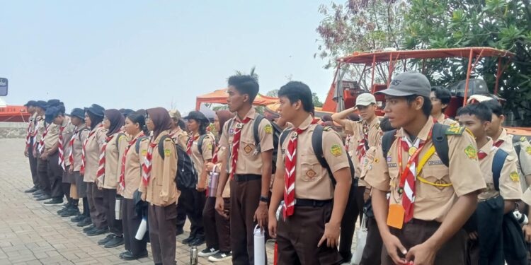 Perkuat Keterampilan Penyelamatan di Air, Saka Rintisan SAR Kwartir Cabang Jakarta Selatan Gelar Water Rescue