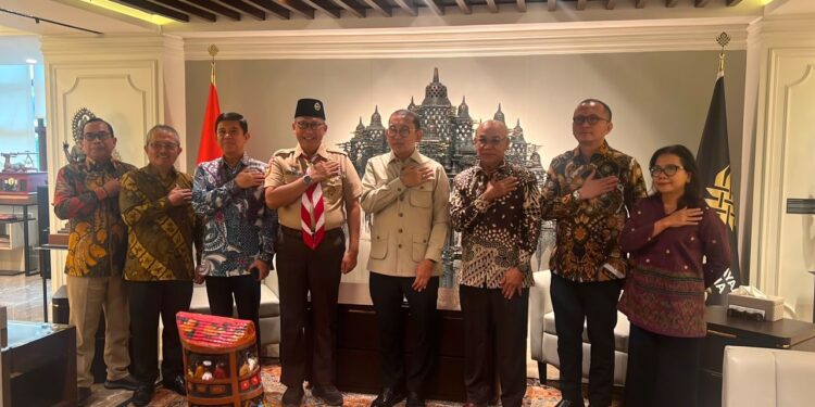 Kwarnas Gerakan Pramuka Jalin Kemitraan Dengan Kemenbud RI
