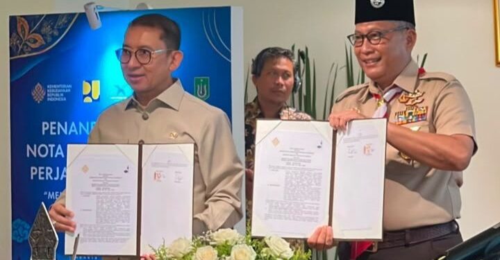 Kwarnas Gerakan Pramuka Jalin Kemitraan Dengan Kemenbud RI