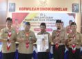 Ketua Kwarcab Lantik Pengurus Mabiran Gumelar, Aryanto Pimpin Kwarran 2026–2029