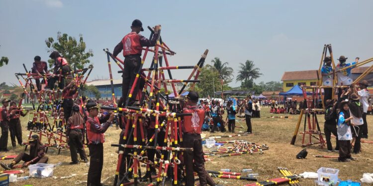 51 Regu Penggalang Adu Keterampilan di Scout Skill Competition SMK Citra Bangsa Mandiri