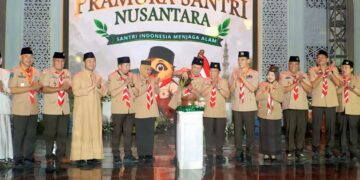 Kwarda Jatim Sambut 4.524 Pramuka Santri Nusantara, PPSN VI 2026 Resmi Dibuka Menag