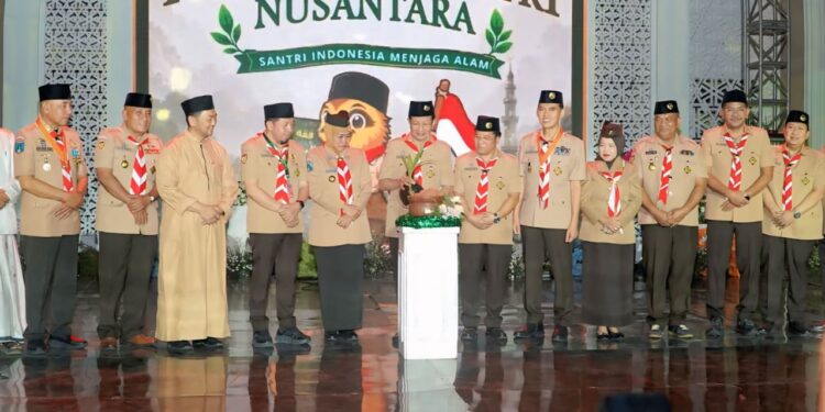 Kwarda Jatim Sambut 4.524 Pramuka Santri Nusantara, PPSN VI 2026 Resmi Dibuka Menag