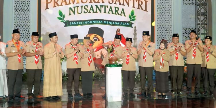 Kwarda Jatim Sambut 4.524 Pramuka Santri Nusantara, PPSN VI 2026 Resmi Dibuka Menag