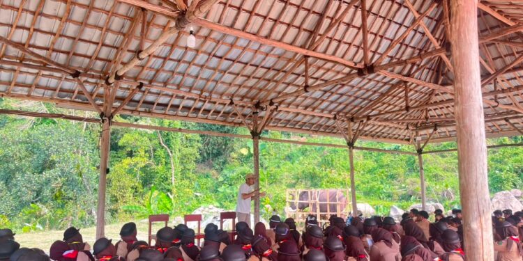 Perkuat Karakter dan Kemandirian, Gugus Depan SMAN 1 Jatitujuh Gelar Perkemahan Pengukuhan Calon Penegak