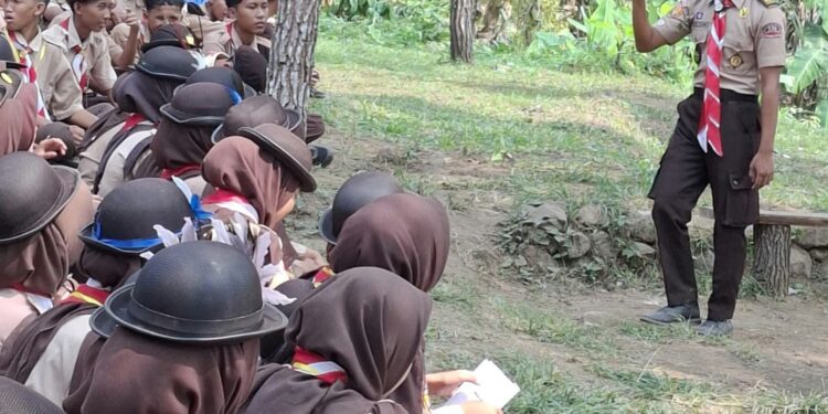 Perkuat Karakter dan Kemandirian, Gugus Depan SMAN 1 Jatitujuh Gelar Perkemahan Pengukuhan Calon Penegak