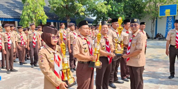 Kradenan Juara Estafet Tunas Kelapa Kwarcab Grobogan