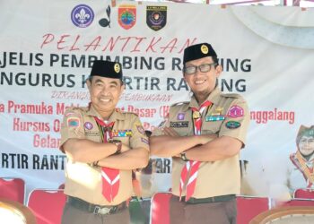 Andalan Nasional dan Andalan Daerah Kwarda Sulsel Hadir Sukseskan Pesta Siaga, Gelang Ajar hingga KMD di Kahu