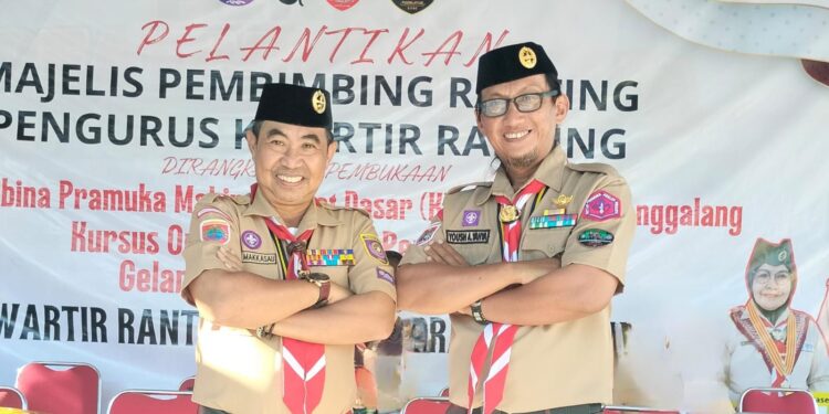 Andalan Nasional dan Andalan Daerah Kwarda Sulsel Hadir Sukseskan Pesta Siaga, Gelang Ajar hingga KMD di Kahu