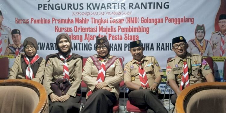 Andalan Nasional dan Andalan Daerah Kwarda Sulsel Hadir Sukseskan Pesta Siaga, Gelang Ajar hingga KMD di Kahu