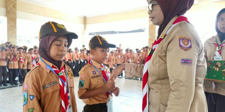 Perkuat Karakter dan Semangat Berprestasi, Kwartir Ranting Pasrepan Gelar Pesta Siaga 2026