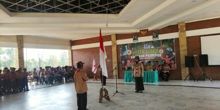 Perkuat Karakter dan Semangat Berprestasi, Kwartir Ranting Pasrepan Gelar Pesta Siaga 2026