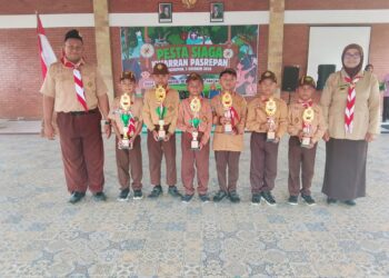 Perkuat Karakter dan Semangat Berprestasi, Kwartir Ranting Pasrepan Gelar Pesta Siaga 2026