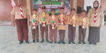 Perkuat Karakter dan Semangat Berprestasi, Kwartir Ranting Pasrepan Gelar Pesta Siaga 2026
