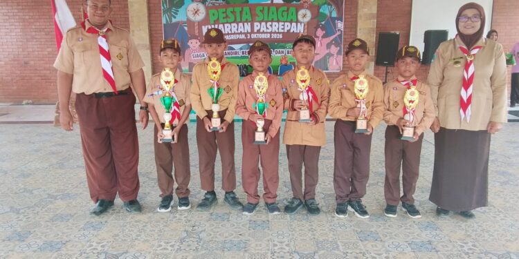 Perkuat Karakter dan Semangat Berprestasi, Kwartir Ranting Pasrepan Gelar Pesta Siaga 2026