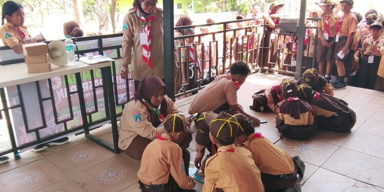 Perkuat Karakter dan Semangat Berprestasi, Kwartir Ranting Pasrepan Gelar Pesta Siaga 2026