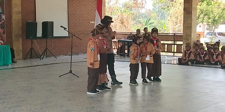 Perkuat Karakter dan Semangat Berprestasi, Kwartir Ranting Pasrepan Gelar Pesta Siaga 2026