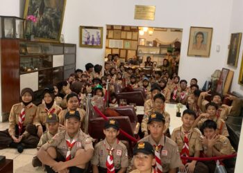 Tanamkan Nasionalisme melalui Sejarah, Pramuka Penggalang Jelajah Museum Sasmitaloka Jenderal AH Nasution dan Jenderal Ahmad Yani