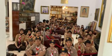 Tanamkan Nasionalisme melalui Sejarah, Pramuka Penggalang Jelajah Museum Sasmitaloka Jenderal AH Nasution dan Jenderal Ahmad Yani