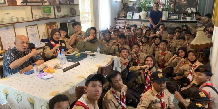 Tanamkan Nasionalisme melalui Sejarah, Pramuka Penggalang Jelajah Museum Sasmitaloka Jenderal AH Nasution dan Jenderal Ahmad Yani