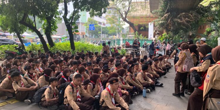 Tanamkan Nasionalisme melalui Sejarah, Pramuka Penggalang Jelajah Museum Sasmitaloka Jenderal AH Nasution dan Jenderal Ahmad Yani