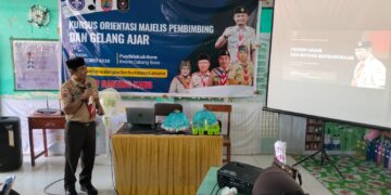 Kepala Pusdiklatda Sulsel Tanamkan “Fondasi” Kepramukaan kepada Peserta Orientasi Mabigus dan Gelang Ajar Kwarran Kahu