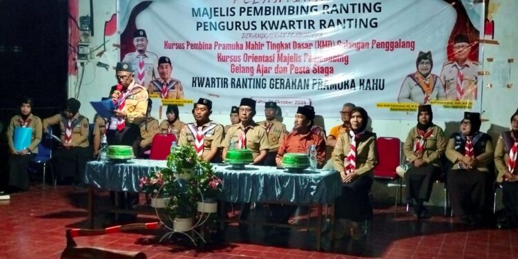 Khidmat, Penutupan KMD Kwarran Kahu Teguhkan Komitmen Pembina Pramuka untuk Mengabdi