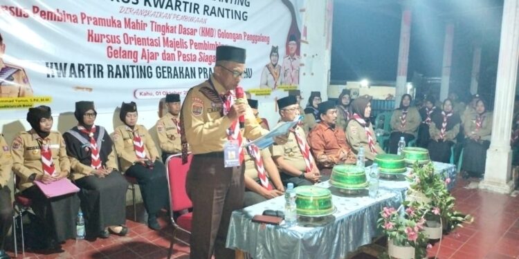 Khidmat, Penutupan KMD Kwarran Kahu Teguhkan Komitmen Pembina Pramuka untuk Mengabdi