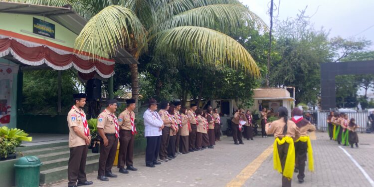 Ketua Kwarda Banten Kunjungi Kwarcab Kota Tangerang, Apresiasi Kreativitas SDN 5
