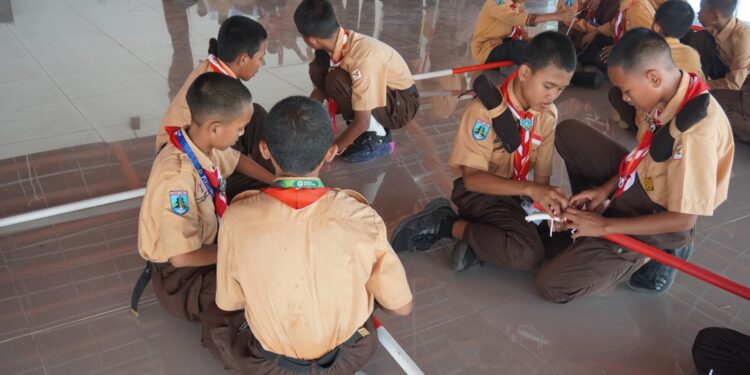 Perkuat Karakter dan Keterampilan Kepramukaan, Gugus Depan SRT 2 Kota Pasuruan Gelar MOP 2026
