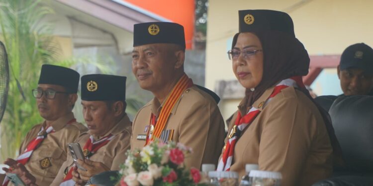 Ka Kwarda Kepri Buka Perkemahan Penerimaan Tamu Ambalan SMA Negeri 2 Tanjungpinang