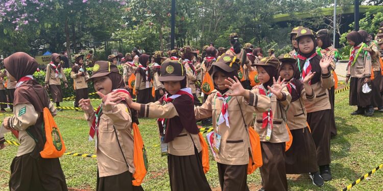 Tanamkan Semangat SMART kepada 888 Pramuka Siaga, Kwartir Cabang Kota Depok Gelar Pesta Siaga 2026