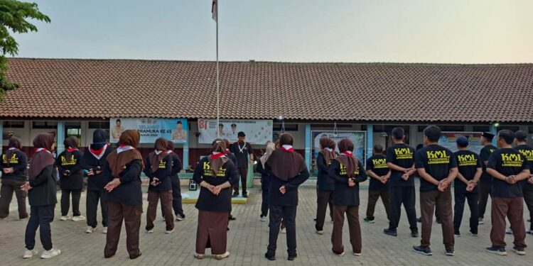 Tumbuhkan Kepedulian Sosial, Brigade Penolong Kwartir Cabang Pasuruan Gelar Bakti Sosial Wirakarya