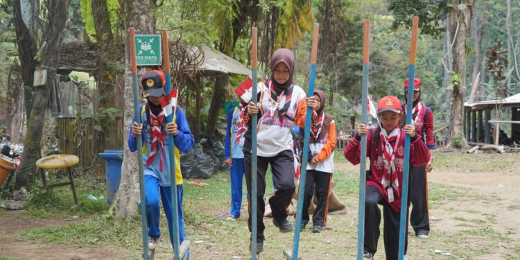 Asah Keterampilan dan Sportivitas, Kwartir Cabang Malang Gelar LT-III Pramuka Penggalang