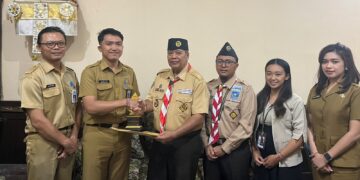 Kwarda Gerakan Pramuka Bali Gelar Audiensi Kemitraan SAKOMA 2026 Bersama Disdikpora dan Dispar Bali