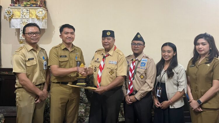 Kwarda Gerakan Pramuka Bali Gelar Audiensi Kemitraan SAKOMA 2026 Bersama Disdikpora dan Dispar Bali
