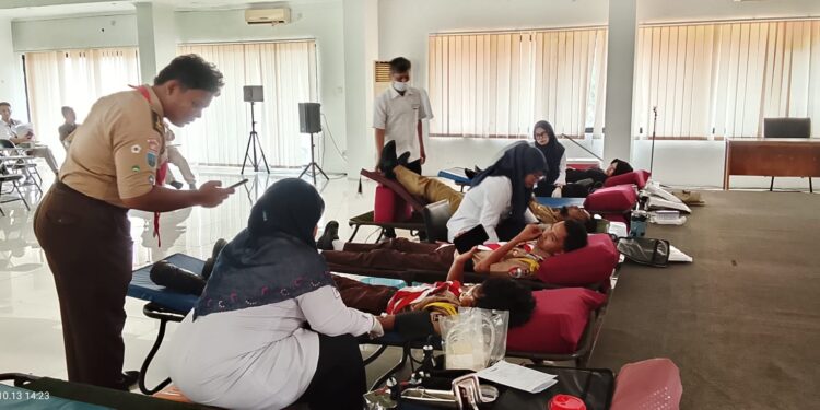Kwarda Banten Gelar Donor Darah dalam Bulan Bakti Pramuka 2026, Bantu Penuhi Stok Darah