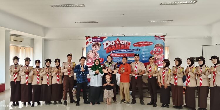 Kwarda Banten Gelar Donor Darah dalam Bulan Bakti Pramuka 2026, Bantu Penuhi Stok Darah