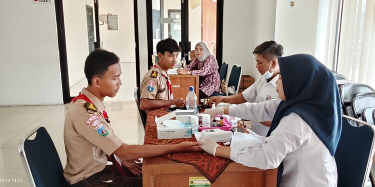 Kwarda Banten Gelar Donor Darah dalam Bulan Bakti Pramuka 2026, Bantu Penuhi Stok Darah